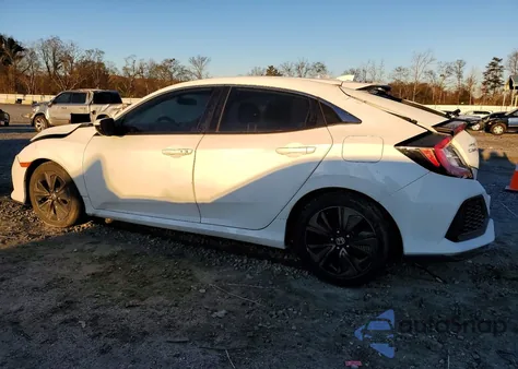 2018 Honda Civic Ex из США, поврежденный, VIN SHHFK7H58JU227063